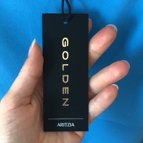 Aritiza’s Golden BUTTER Toss Sweetheart Sports Dress - size S, - Splash 💦 Blue - Picture 4 of 6